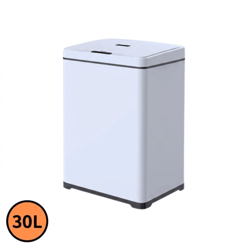 Lixeira Automática Inteligente com Sensor de Movimento - Quadrada · Inox · 50L - Imagem 23