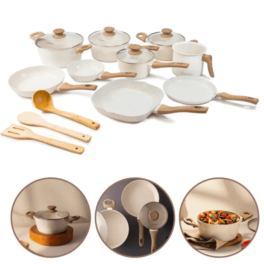 Cozinha dos Sonhos 9 peças Revestimento Cerâmico Premium Indução