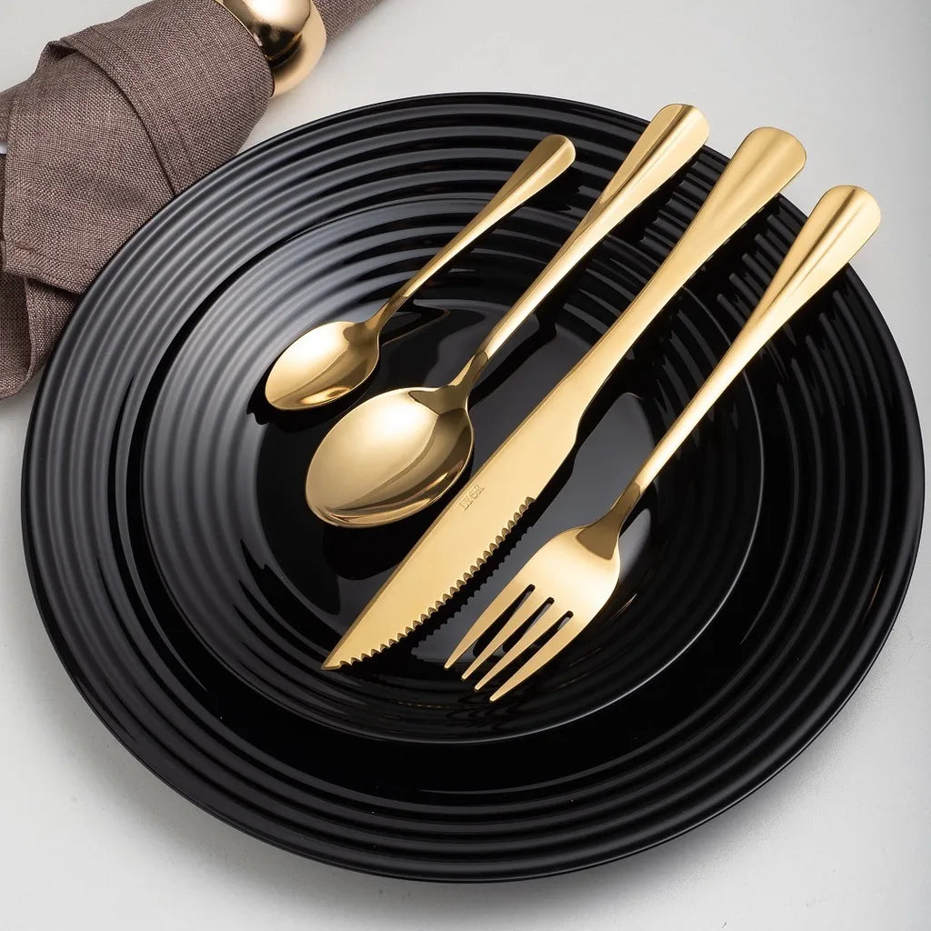 Dourado Luxo / 24 Peças - Imagem 1