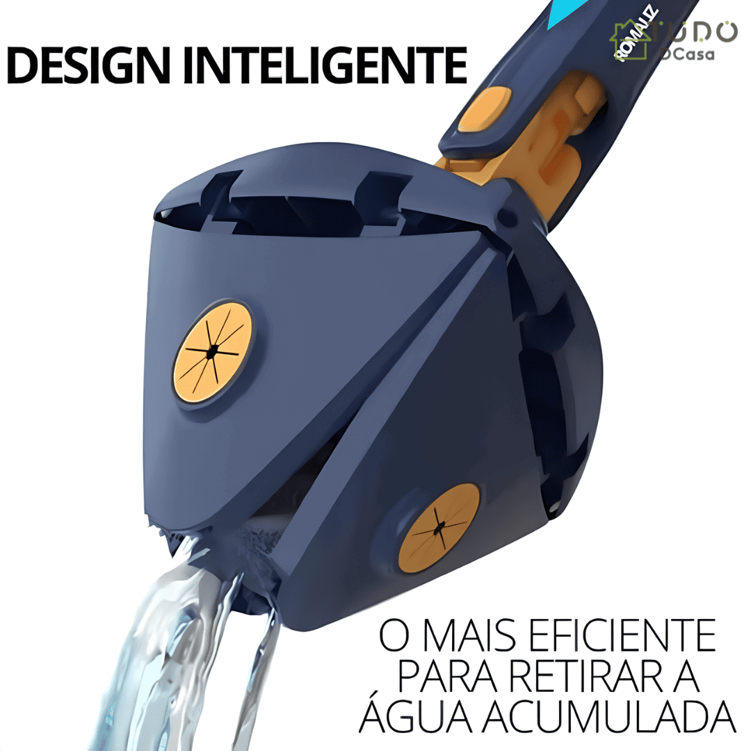 Mop Triangular Premium 360º - Mop + 2 panos - Imagem 5