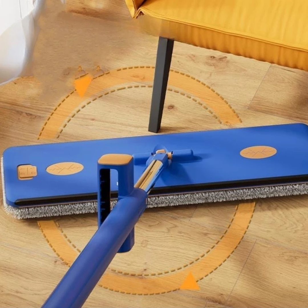 Kit Balde Dobrável e Esfregão Com Raspador - Balde + Esfregão - Imagem 3