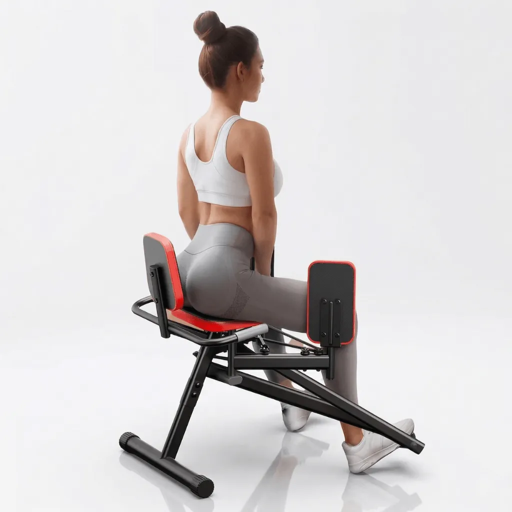 Máquina de Glúteos Abdutora Compacta Ajustável