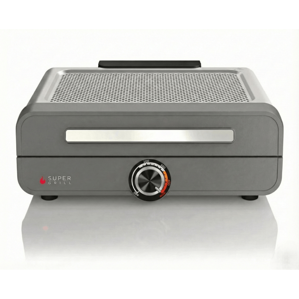 Super Grill Compacto Sem Fumaça - Preto - Imagem 9