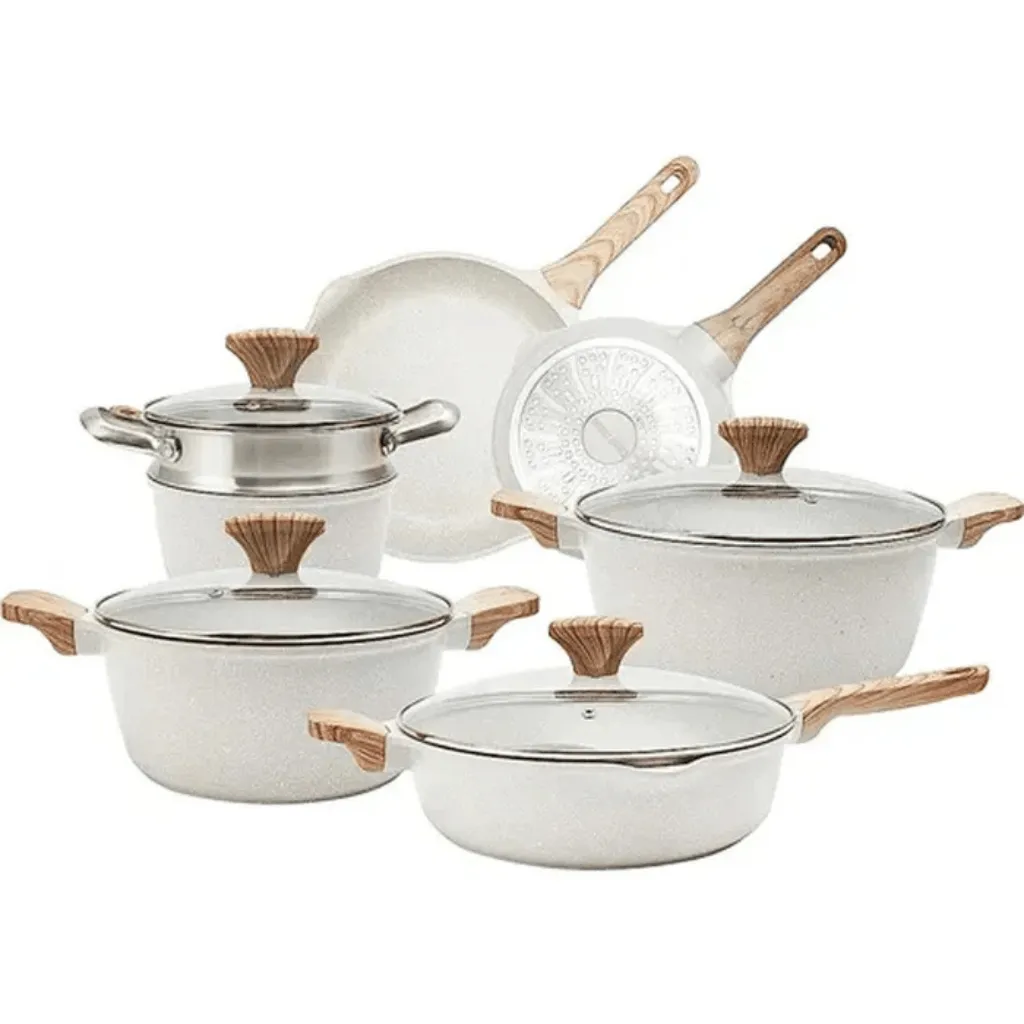 Cozinha dos Sonhos Revestimento Cerâmico Premium Indução - 5 peças · Bege - Imagem 14