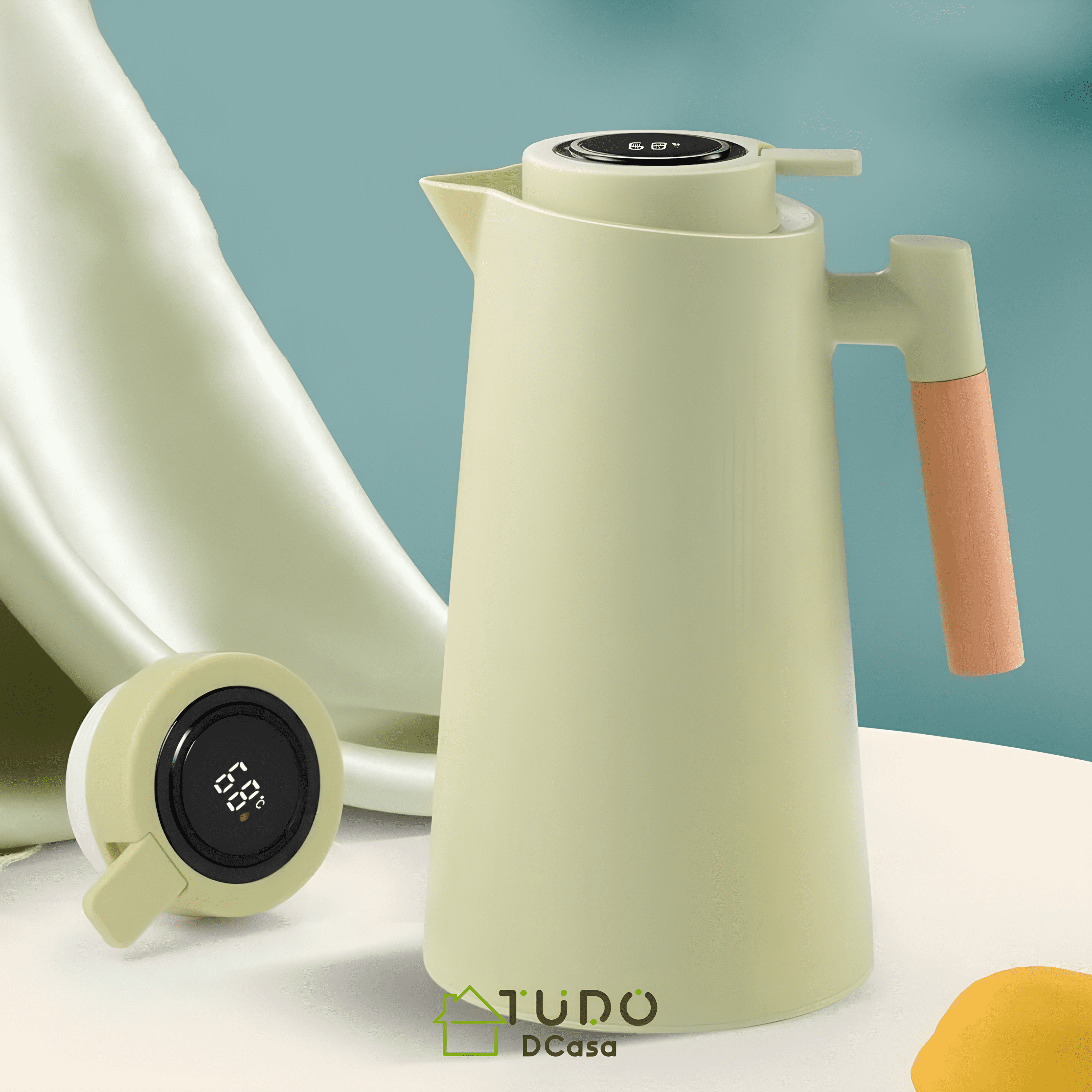 Garrafa Térmica com Termômetro Digital - Café · 500 ml - Imagem 8