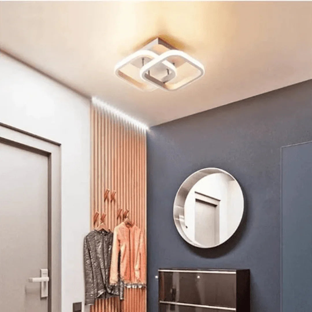 Luminária Led Minimalista Quadrada - P (20 cm) · Branca - Imagem 5