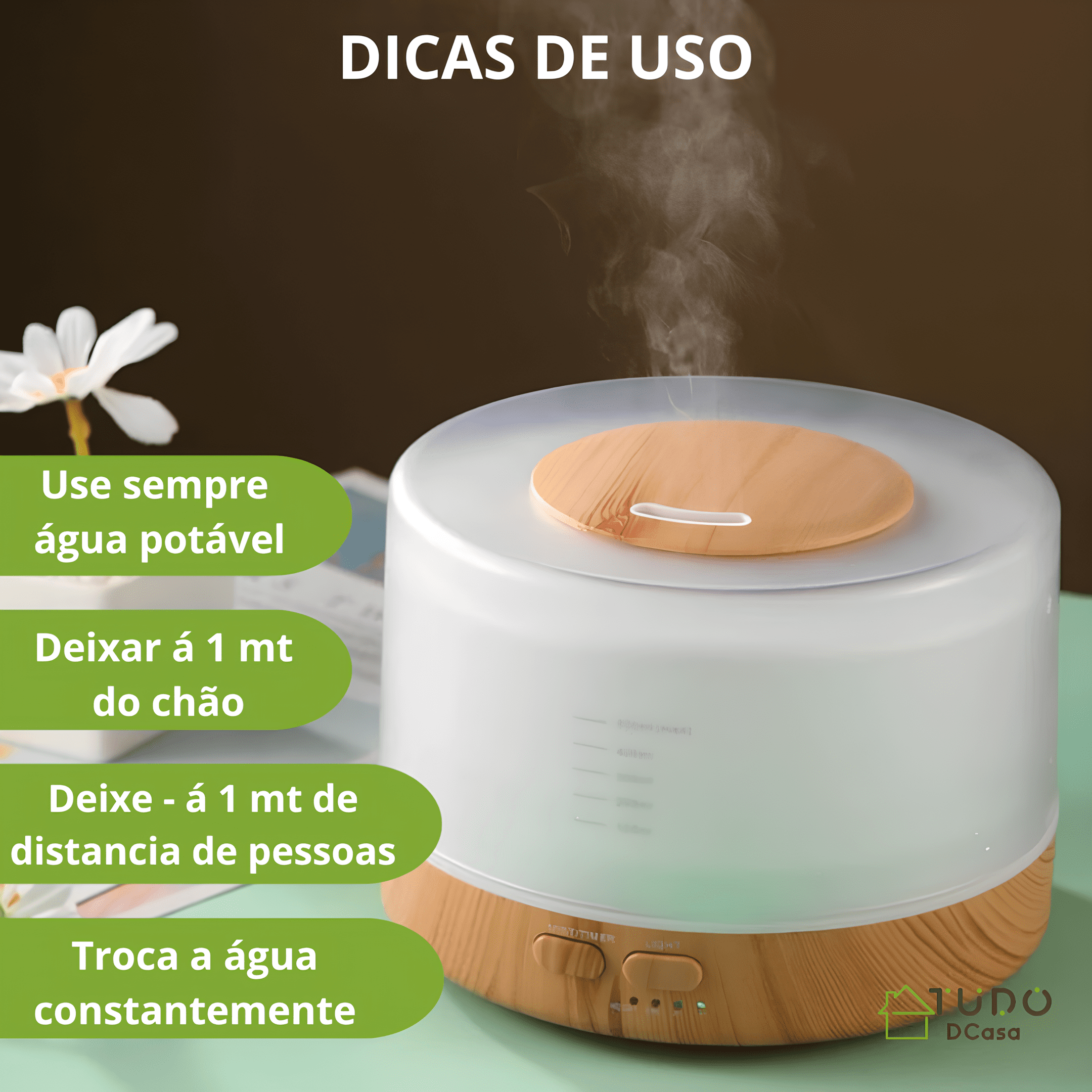 Umidificador De Ar 3 em 1 - 300 ml - Imagem 4