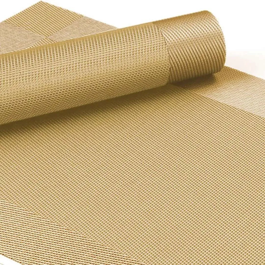 Kit 6 Jogos Americanos - Coleção Noite Feliz - Dourado · 6 unidades - Imagem 7