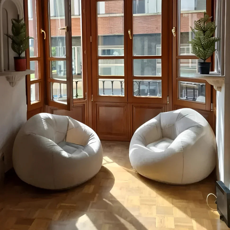 Puff Inflável - comfort - Cinza · P - Imagem 3