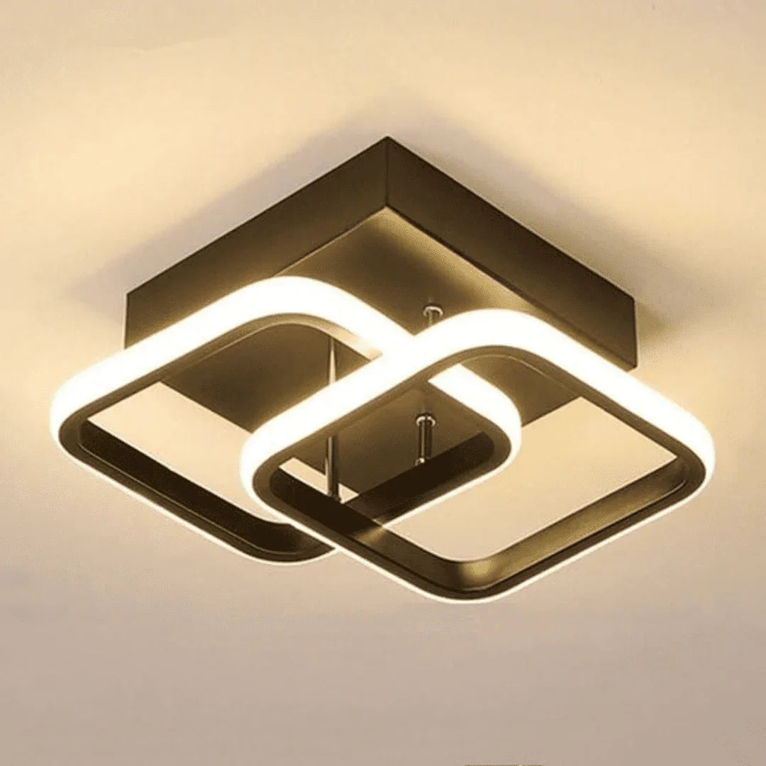 Luminária Led Minimalista Quadrada - P (20 cm) · Branca - Imagem 3