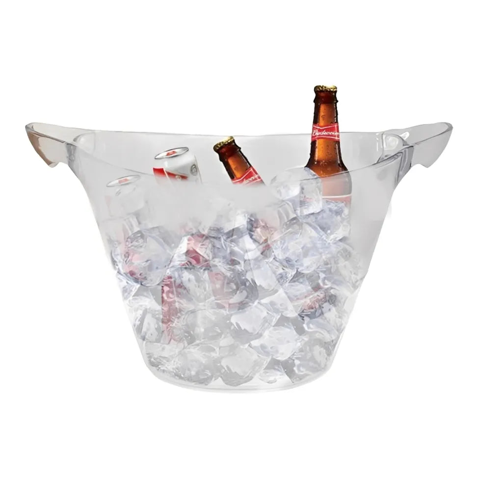 Balde Para Gelo Em Acrílico Cristal - Linha Glamour - 3 litros - Imagem 4