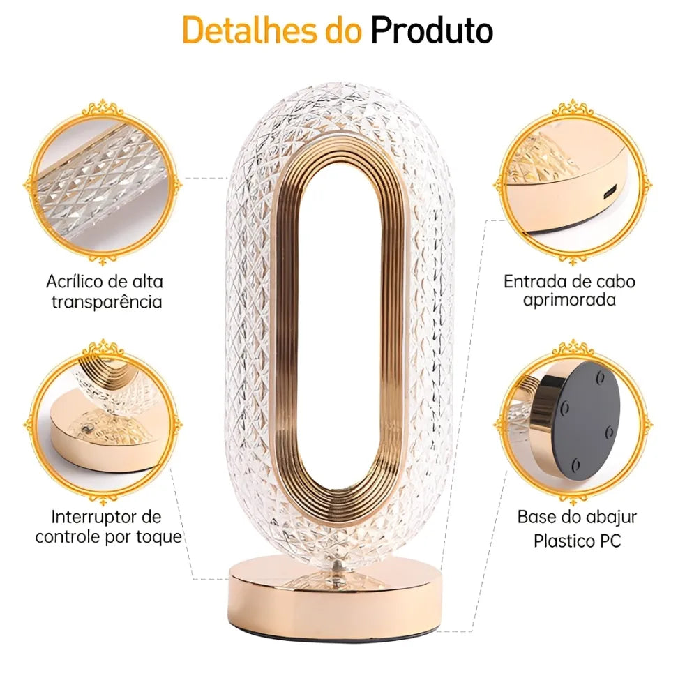 Luminária - CrystalLux - Pequena - Imagem 5
