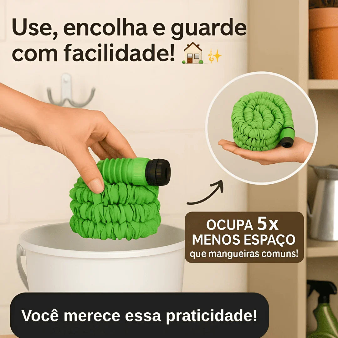 Mangueira Magica com Bico 7 em 1 - Magic Garden - Aleatória / 30Mt - Imagem 4