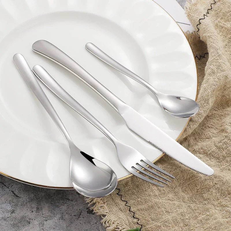 Jogo de Talheres Faqueiro Inox Premium - 24 peças - Imagem 4
