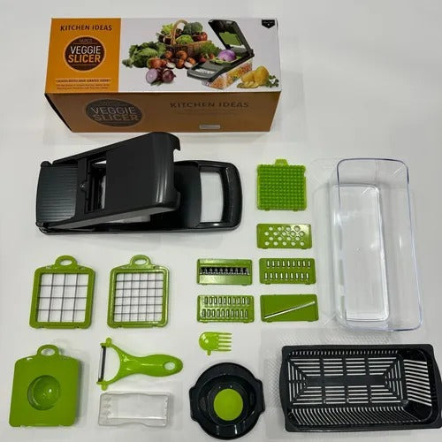 Cortador Multifuncional de Legumes - 8 peças - Imagem 4