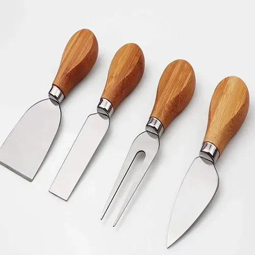 Tábua de Queijos e Frios + Kit Espátulas - Coleção Noite Réveillon - Tábua + 2 espátulas - Imagem 6