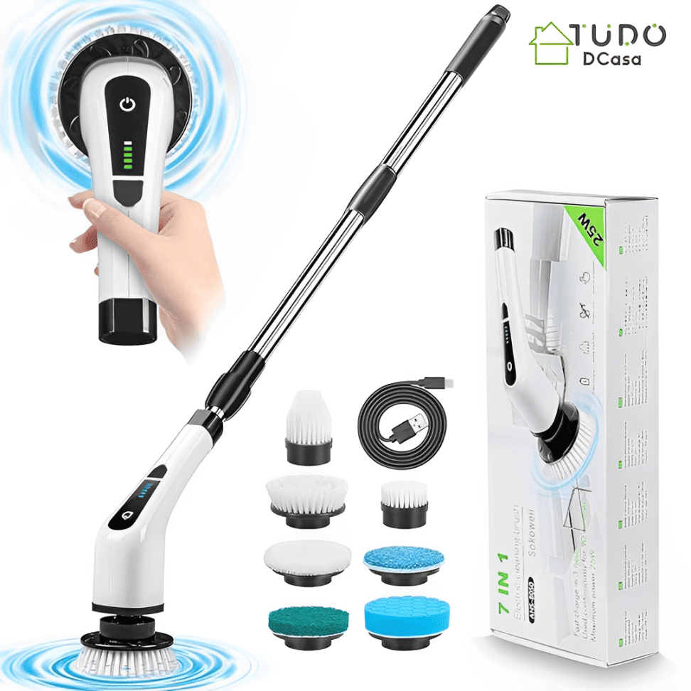 Fast Clean - Escova Elétrica Para Limpeza Pesada