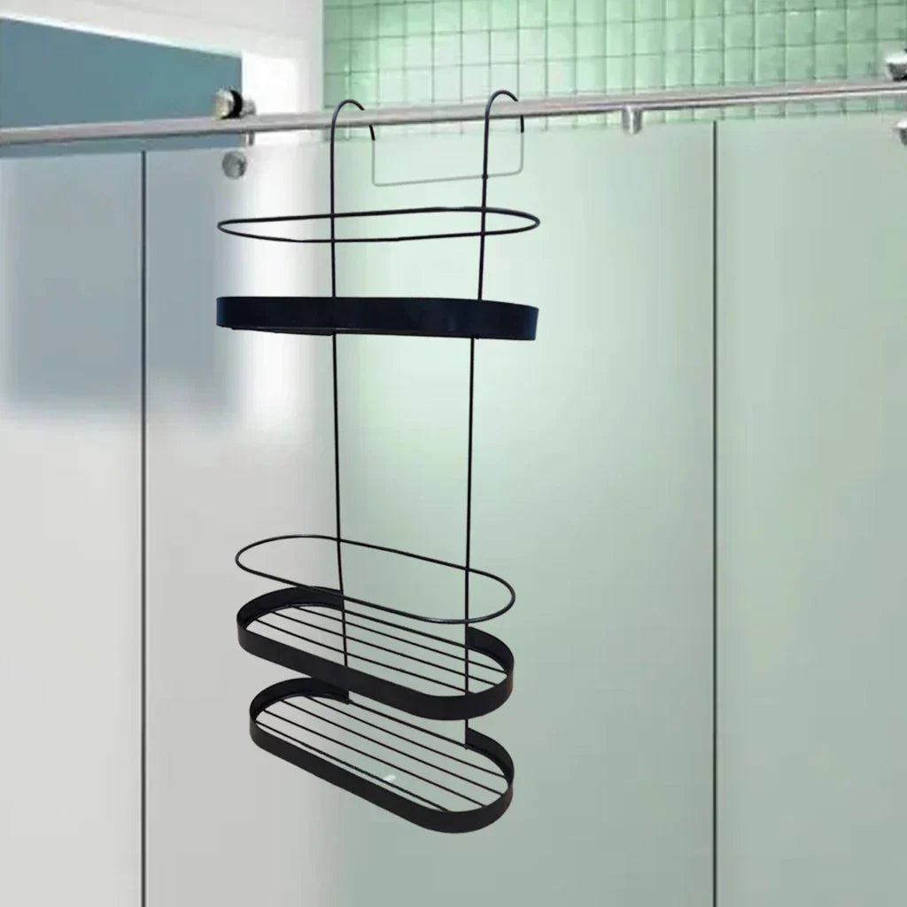 Suporte Porta Shampoo 3 Andares Preto - 1 unidade - Imagem 3